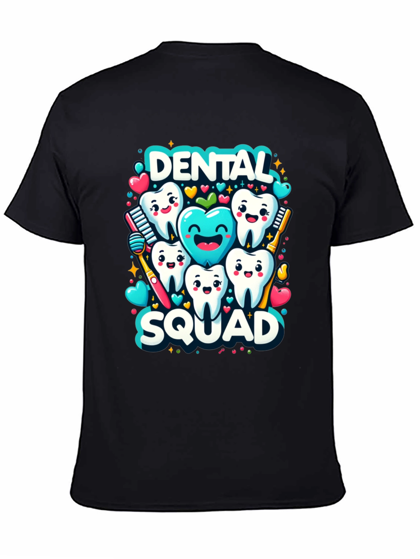 Dental Squad Graphic Tee - Funny Tooth Shirt
