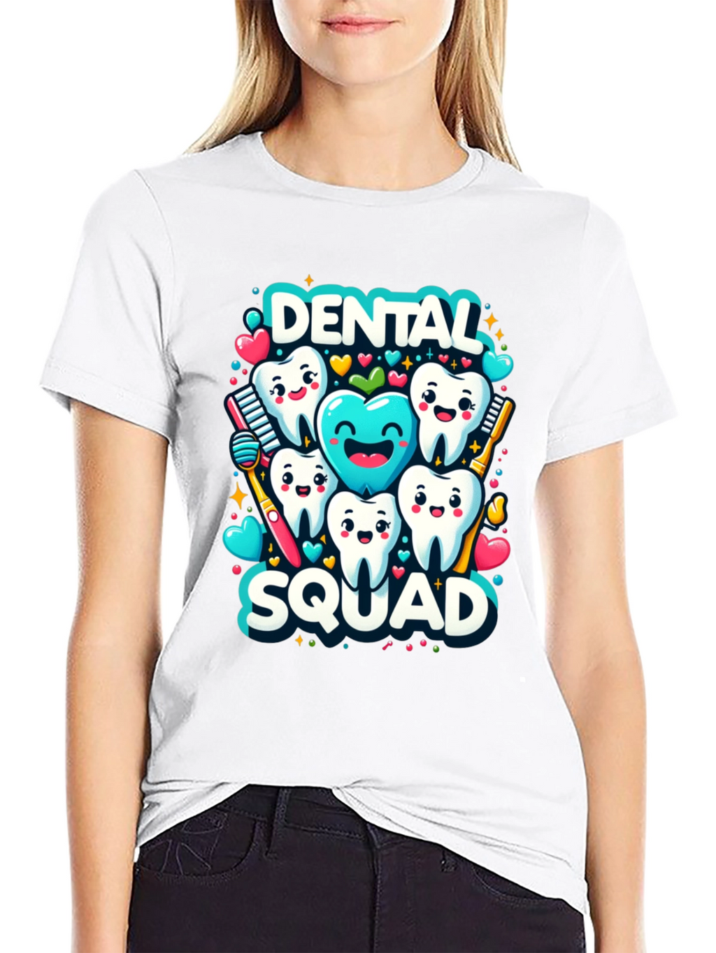 Dental Squad Graphic Tee - Funny Tooth Shirt