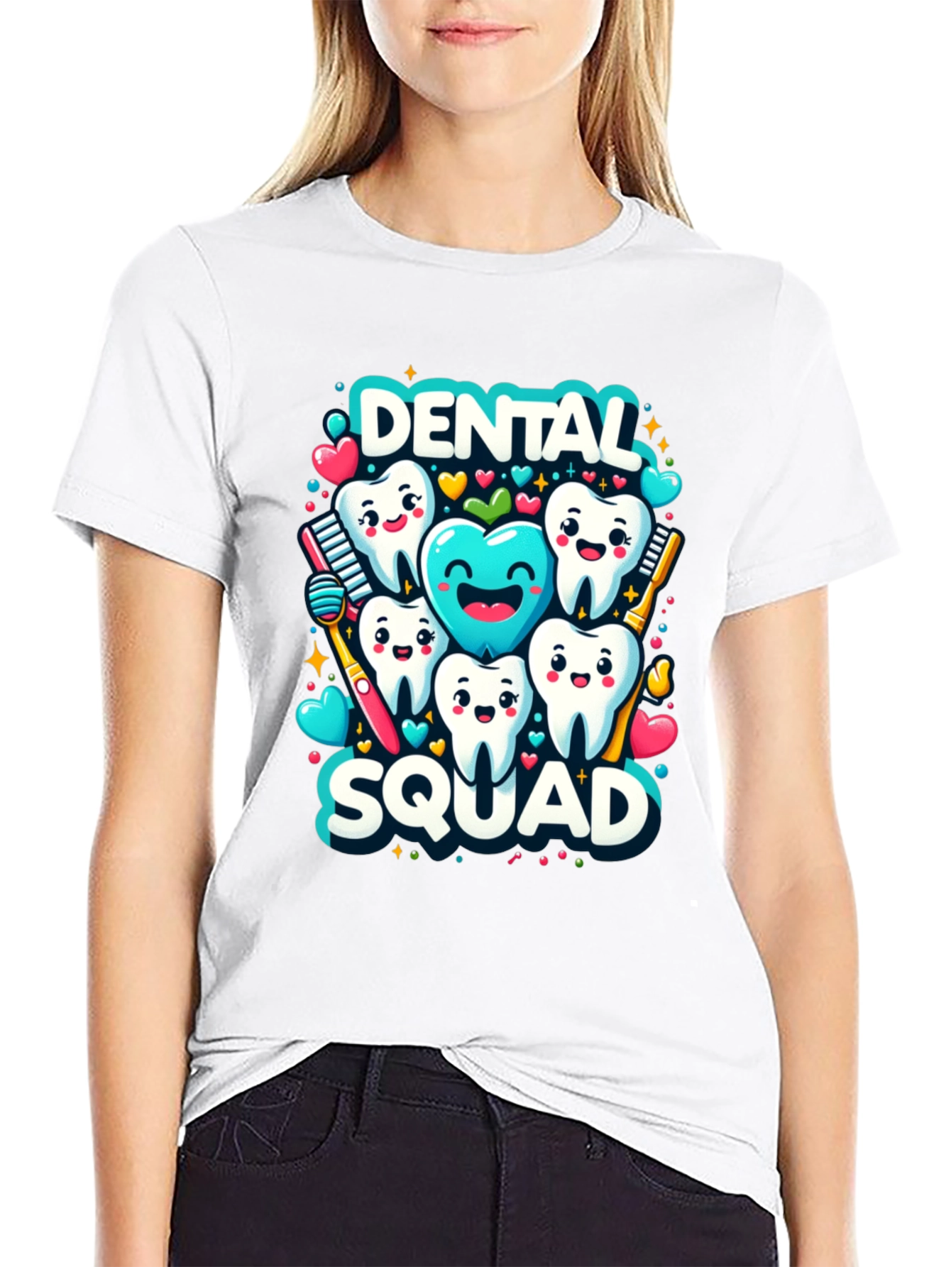 Dental Squad Graphic Tee - Funny Tooth Shirt