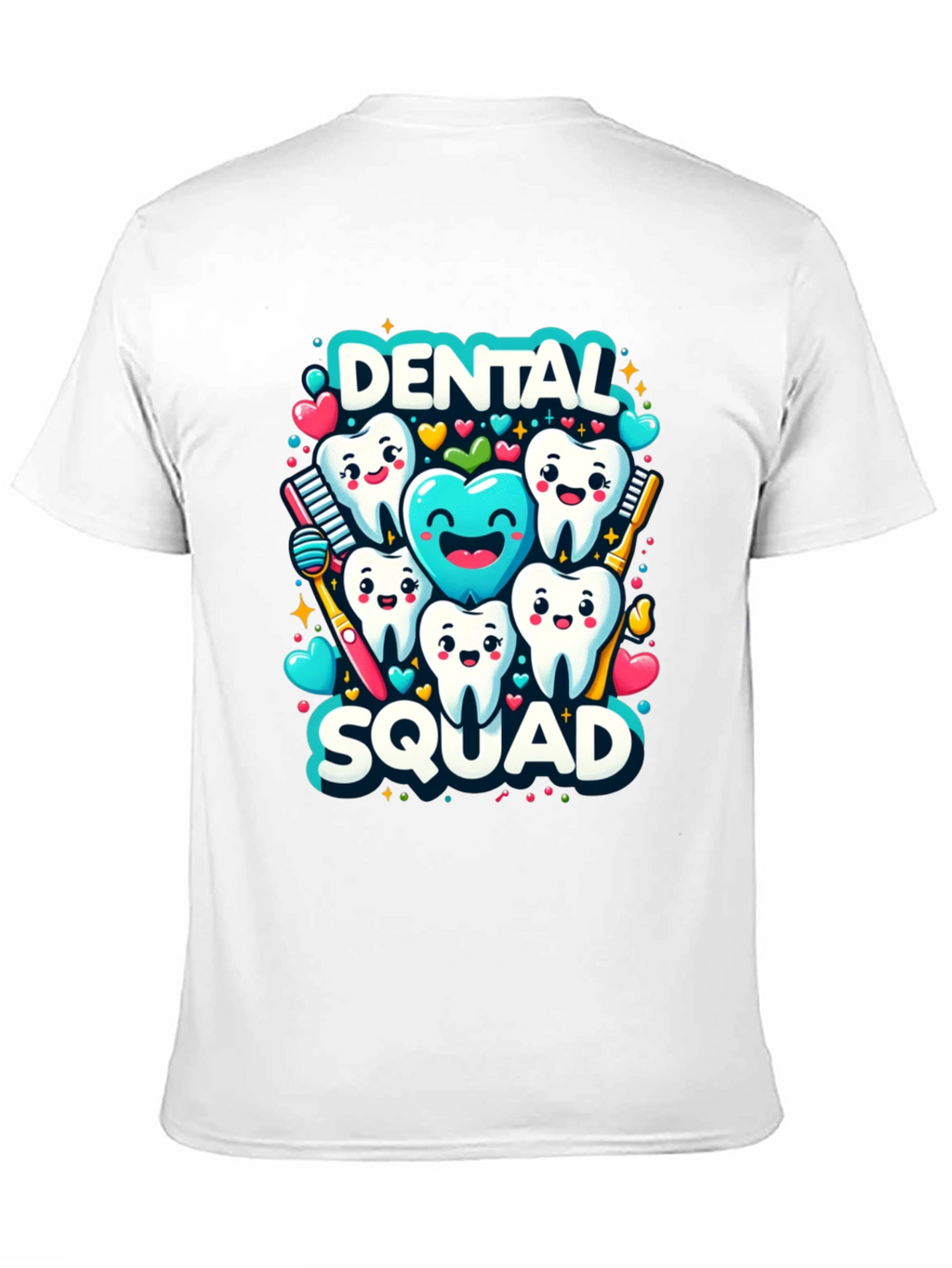Dental Squad Graphic Tee - Funny Tooth Shirt