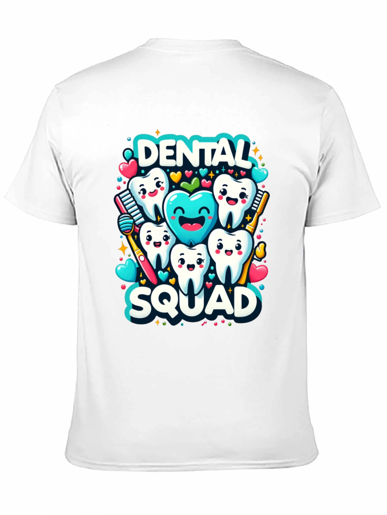 Dental Squad Graphic Tee - Funny Tooth Shirt