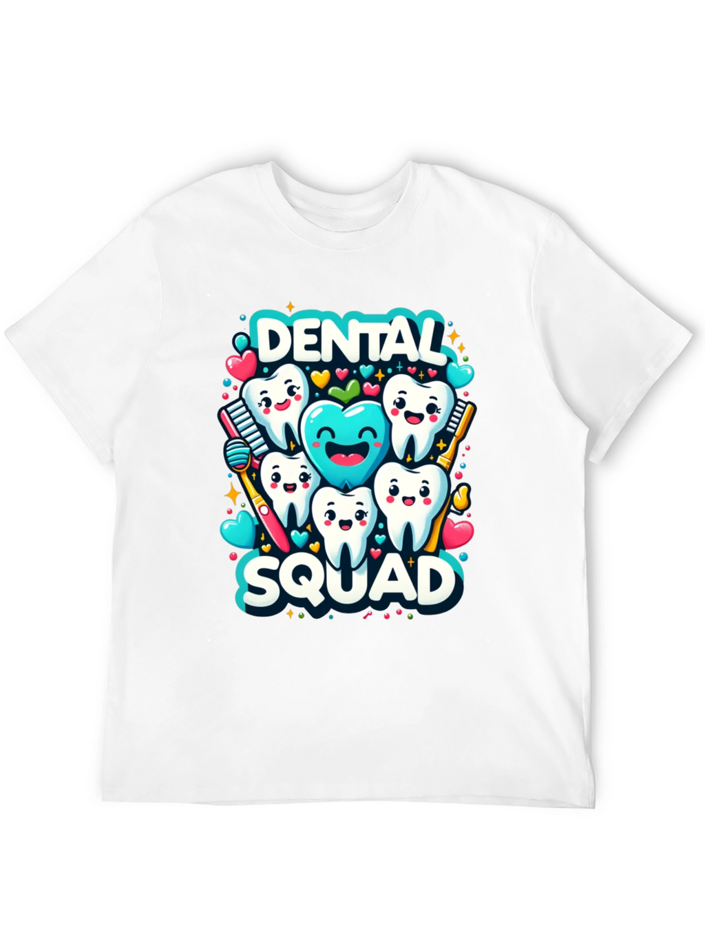 Dental Squad Graphic Tee - Funny Tooth Shirt