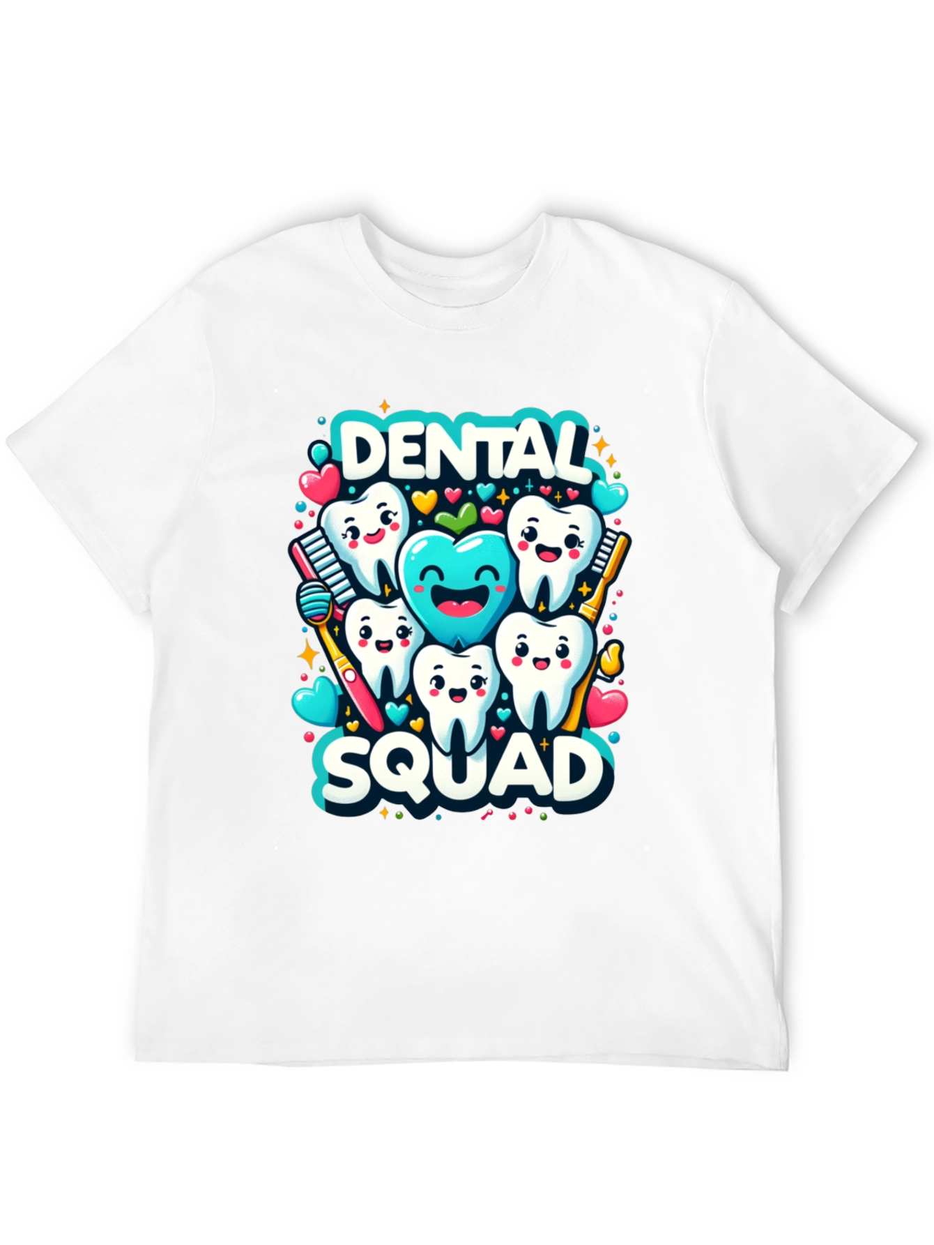 Dental Squad Graphic Tee - Funny Tooth Shirt