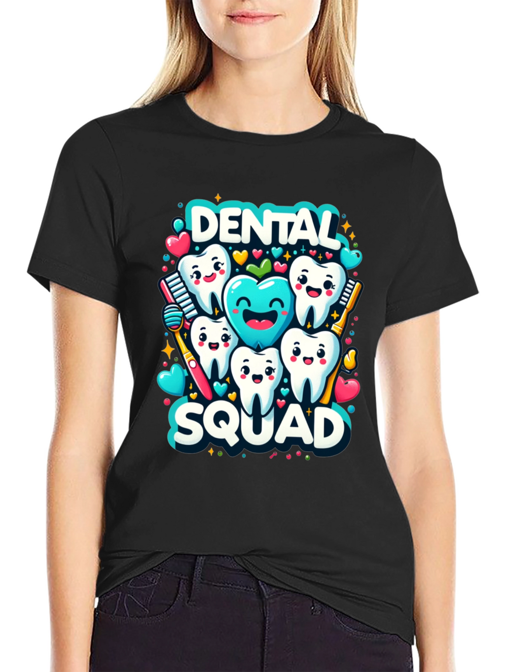 Dental Squad Graphic Tee - Funny Tooth Shirt