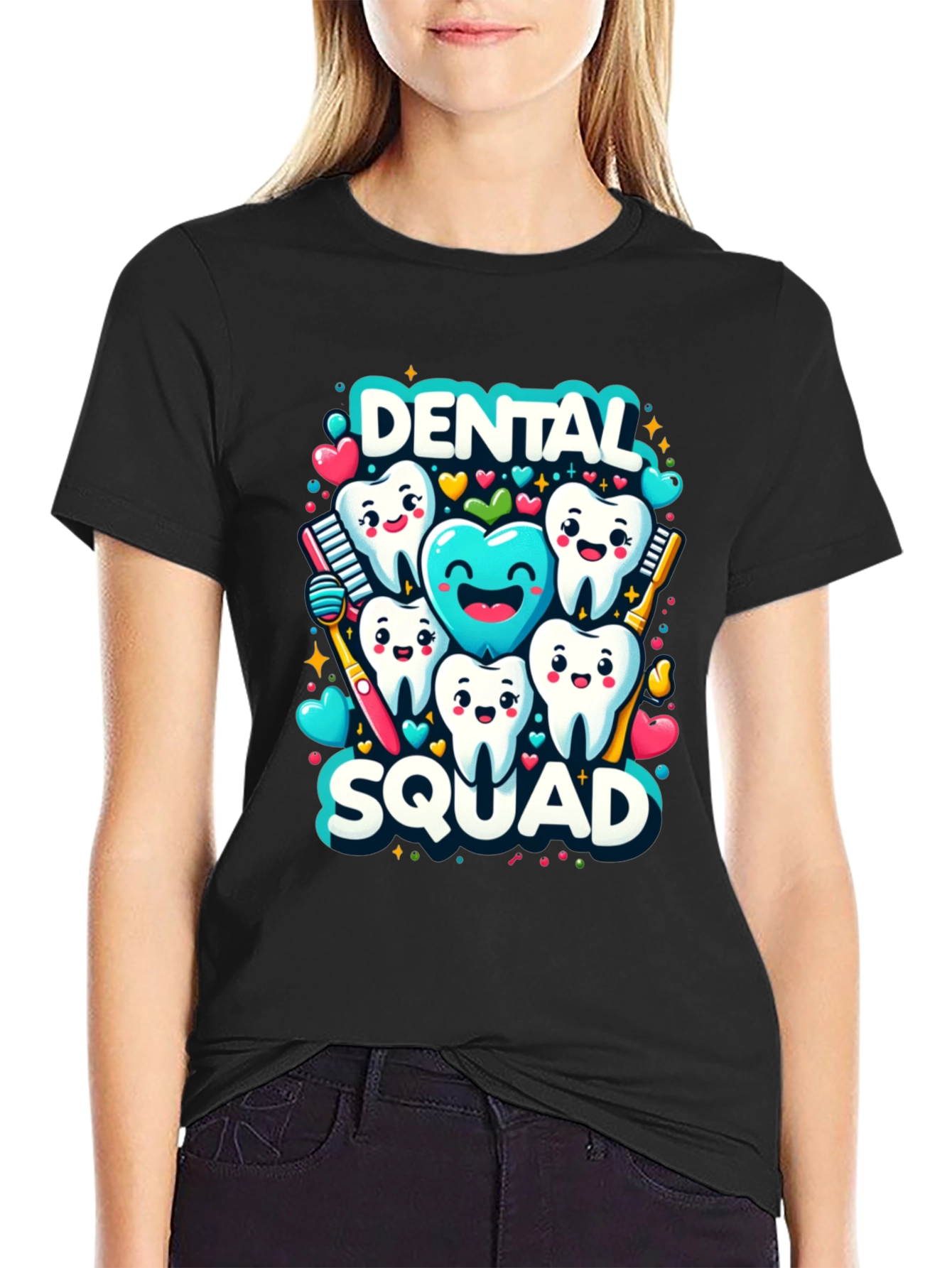 Dental Squad Graphic Tee - Funny Tooth Shirt