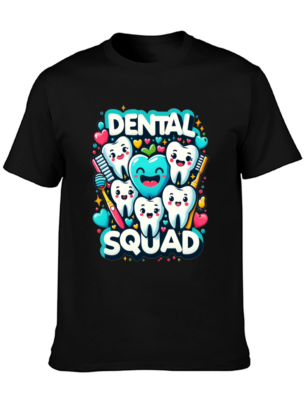 Dental Squad Graphic Tee - Funny Tooth Shirt