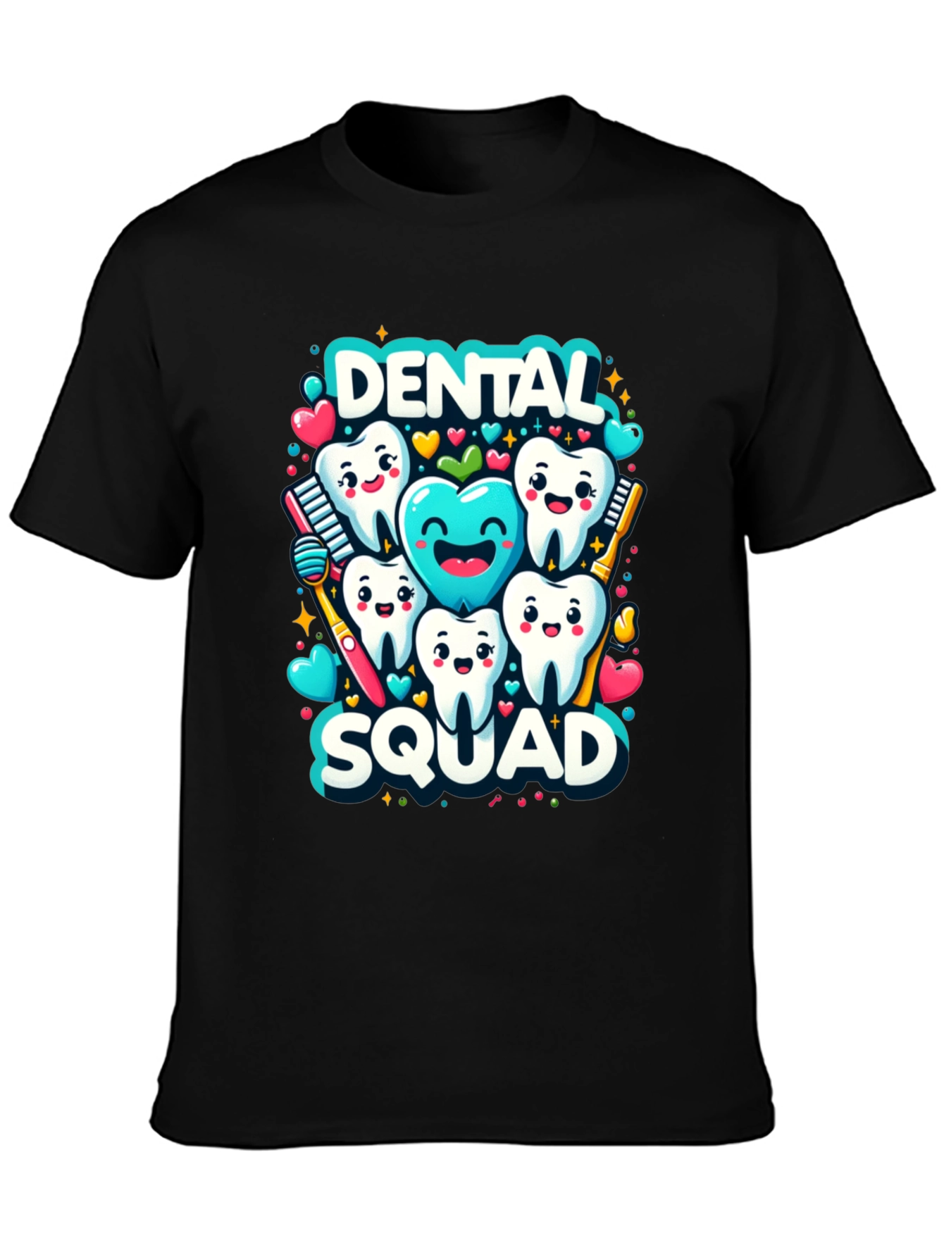 Dental Squad Graphic Tee - Funny Tooth Shirt