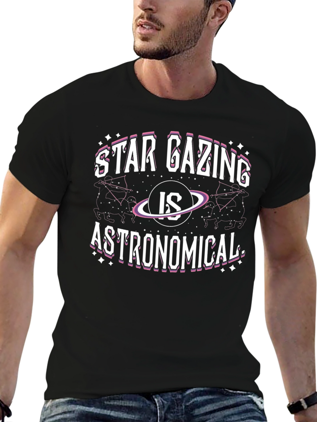 Star Gazing is Astronomical Graphic Tee