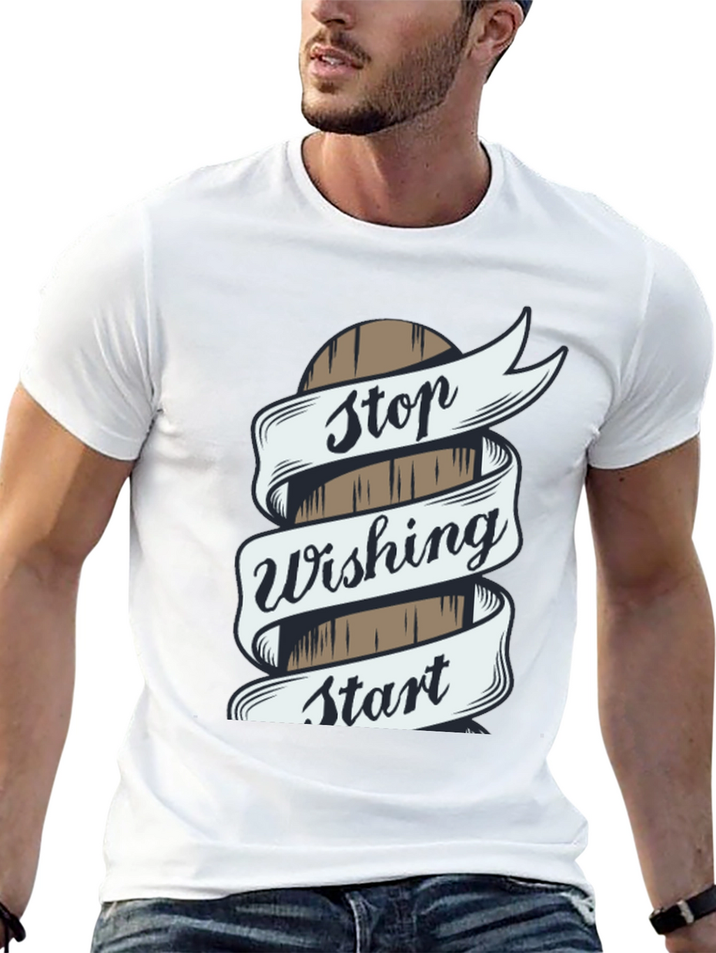 Stop Wishing Start Doing T-Shirt
