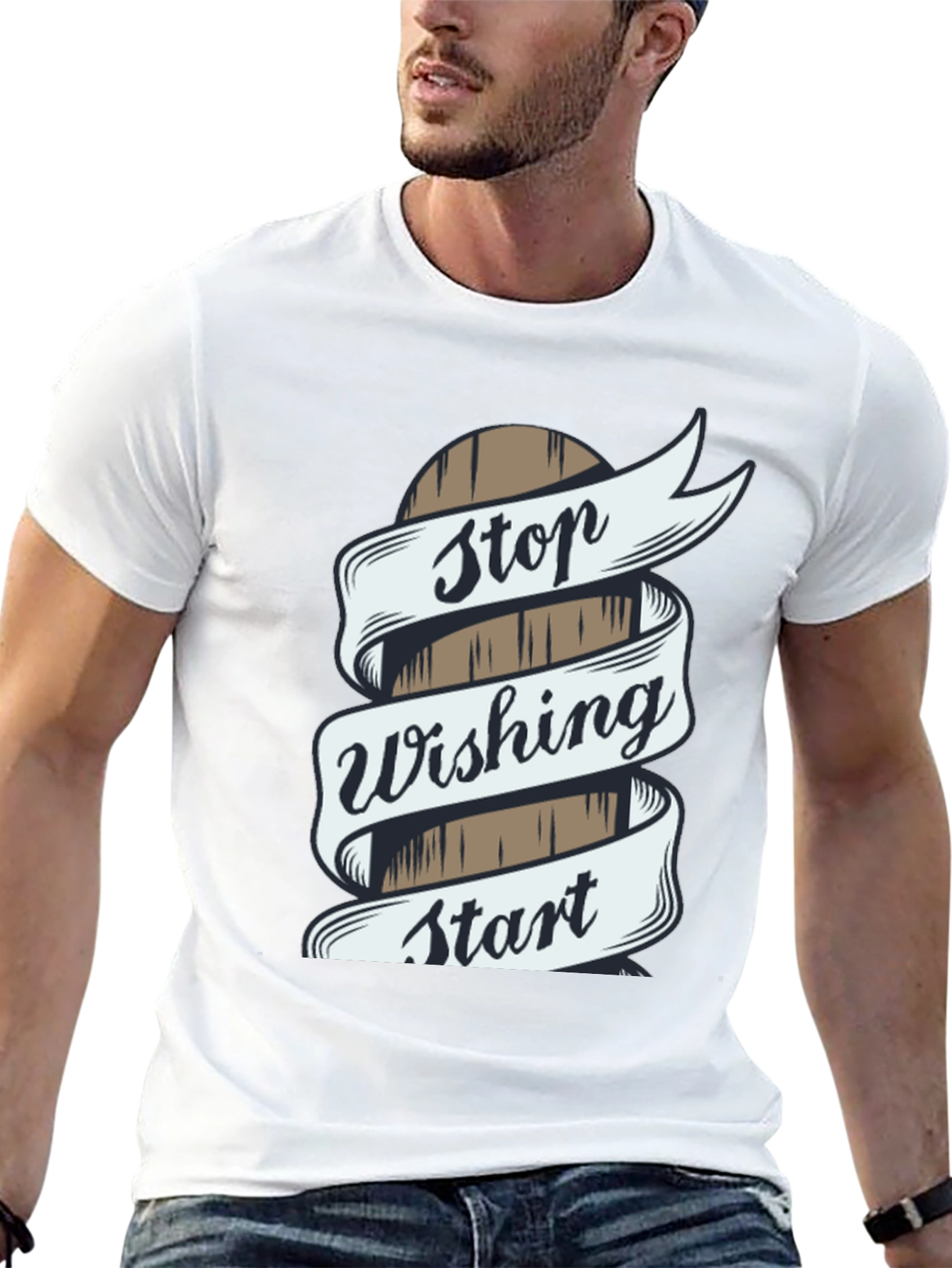 Stop Wishing Start Doing T-Shirt