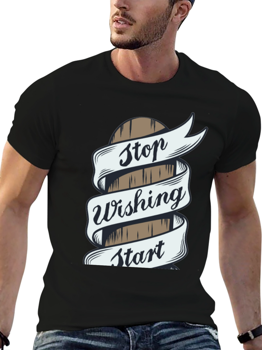 Stop Wishing Start Doing T-Shirt