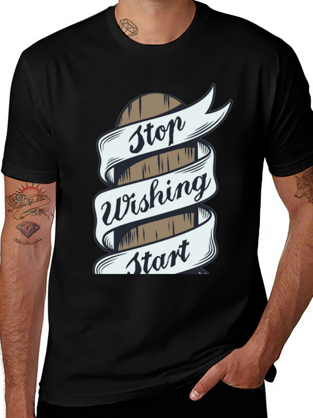 Stop Wishing Start Doing T-Shirt