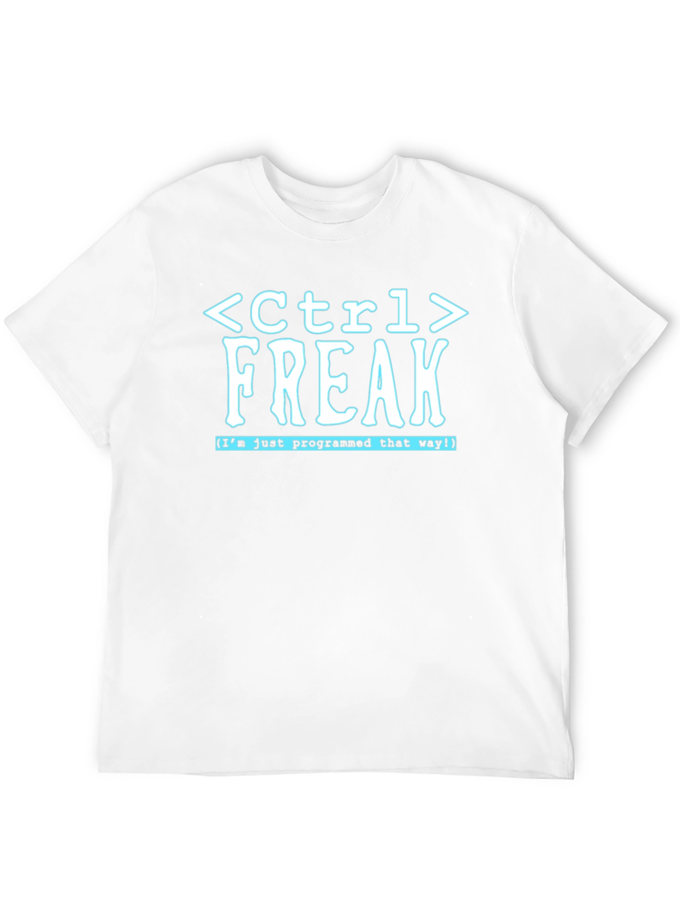 Ctrl Freak Programmer T-Shirt - Funny Coding Tee