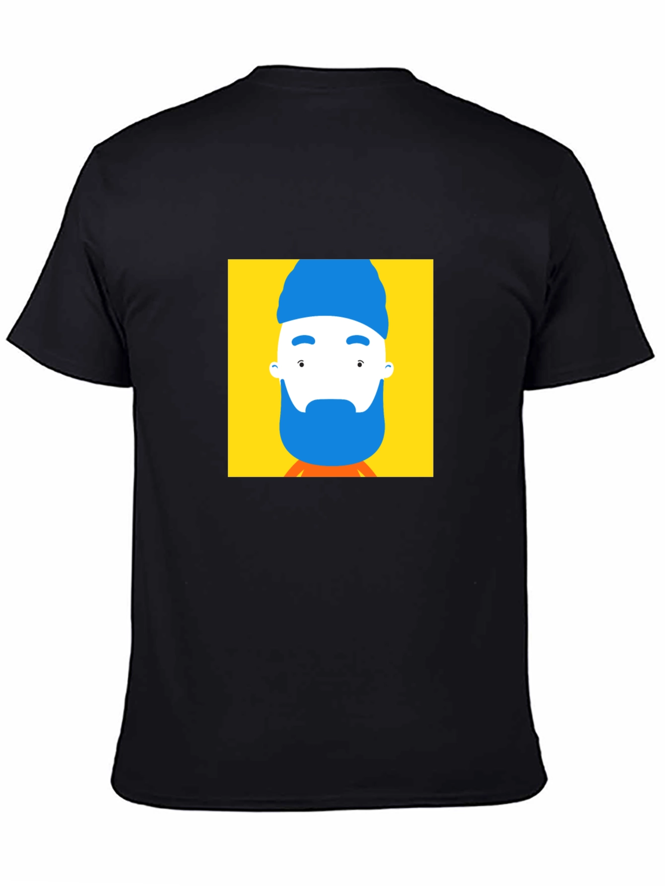 Abstract Portrait Graphic Tee - Modern Art Style