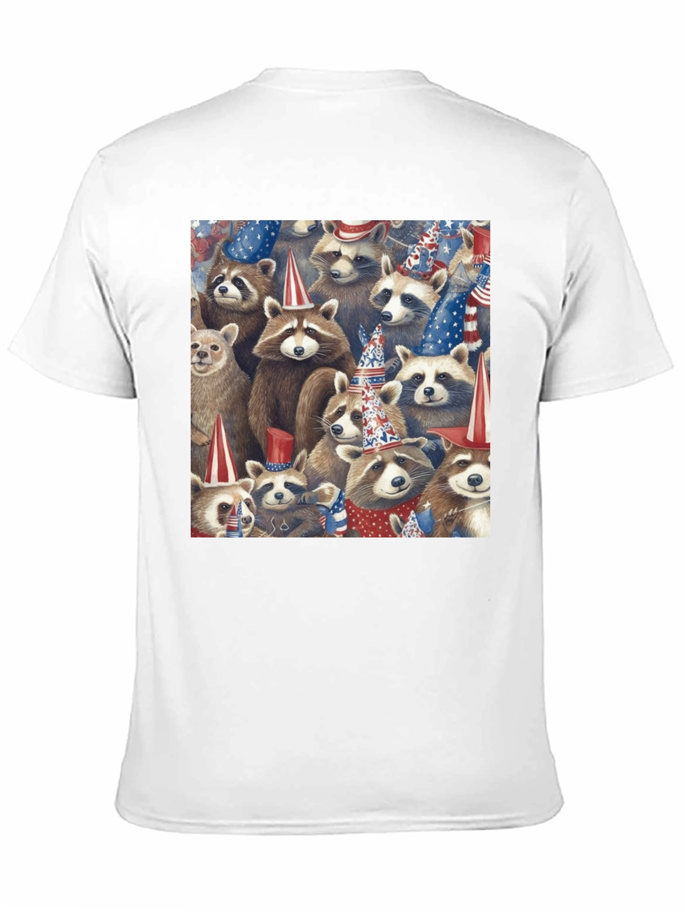 Patriotic Raccoon T-Shirt