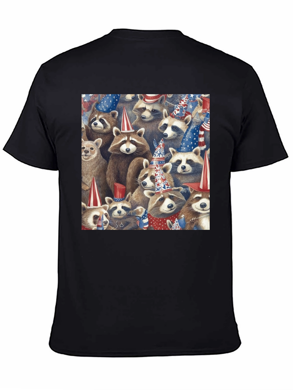 Patriotic Raccoon T-Shirt