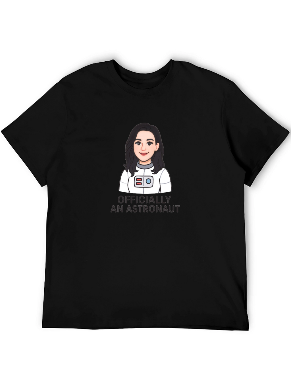 Officially An Astronaut Cartoon Graphic Tee