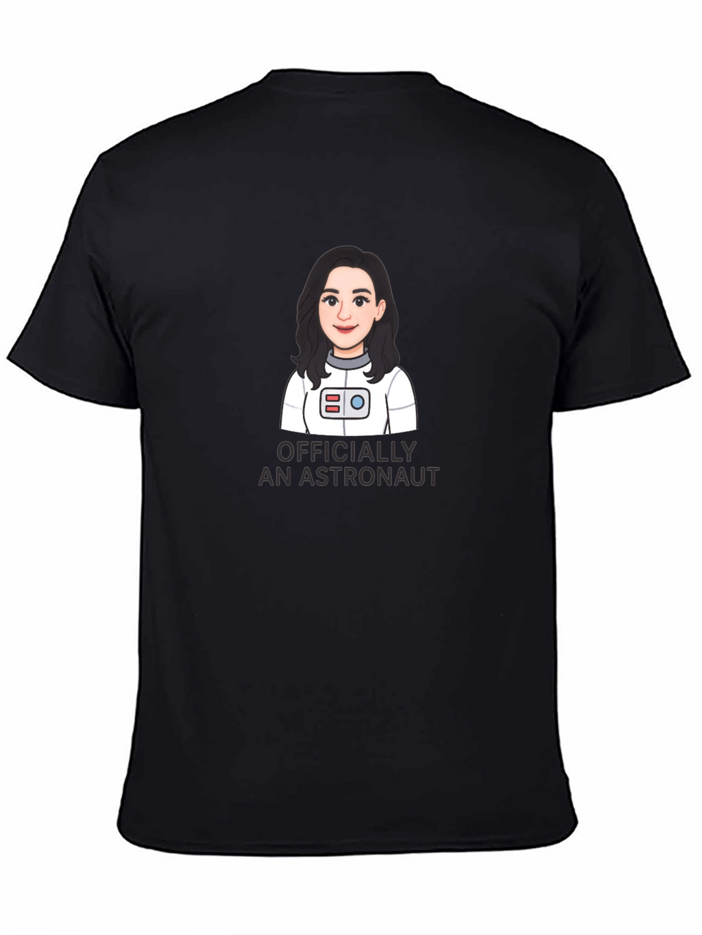 Officially An Astronaut Cartoon Graphic Tee