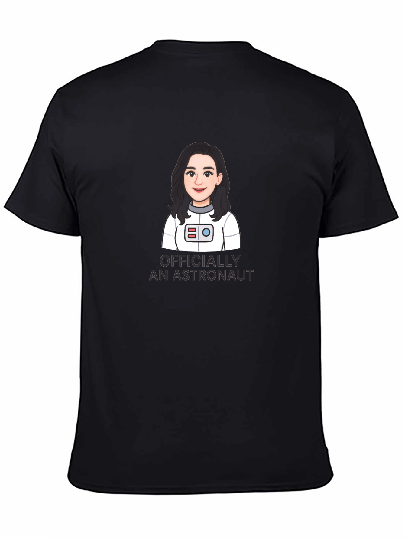 Officially An Astronaut Cartoon Graphic Tee
