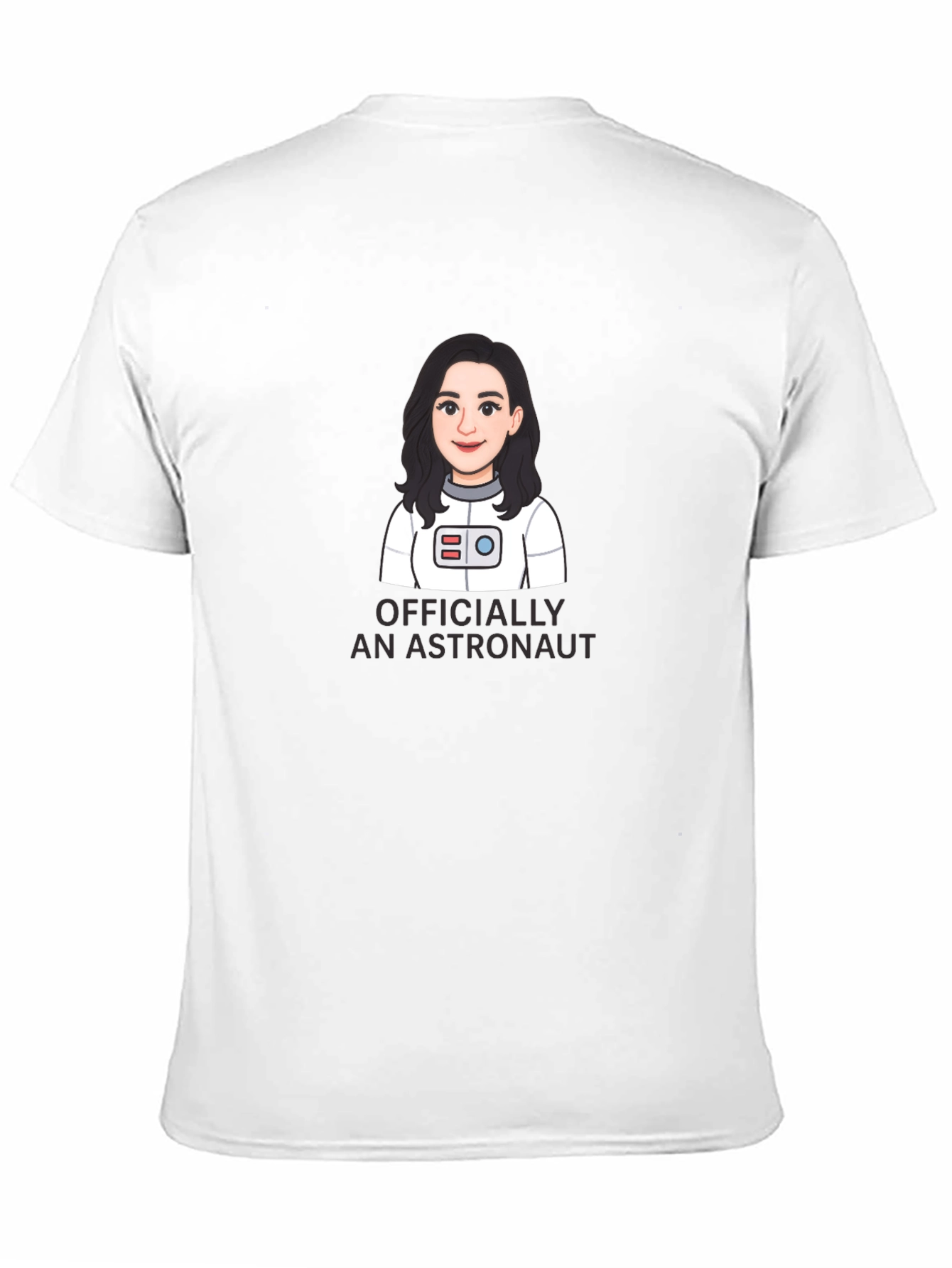 Officially An Astronaut Cartoon Graphic Tee