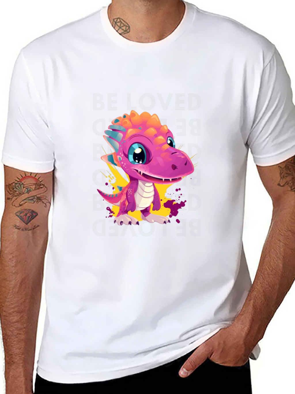 Dino T-Shirt - Fun Cartoon Dinosaur Graphic Tee