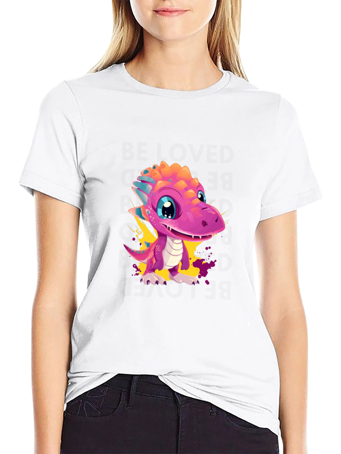 Dino T-Shirt - Fun Cartoon Dinosaur Graphic Tee