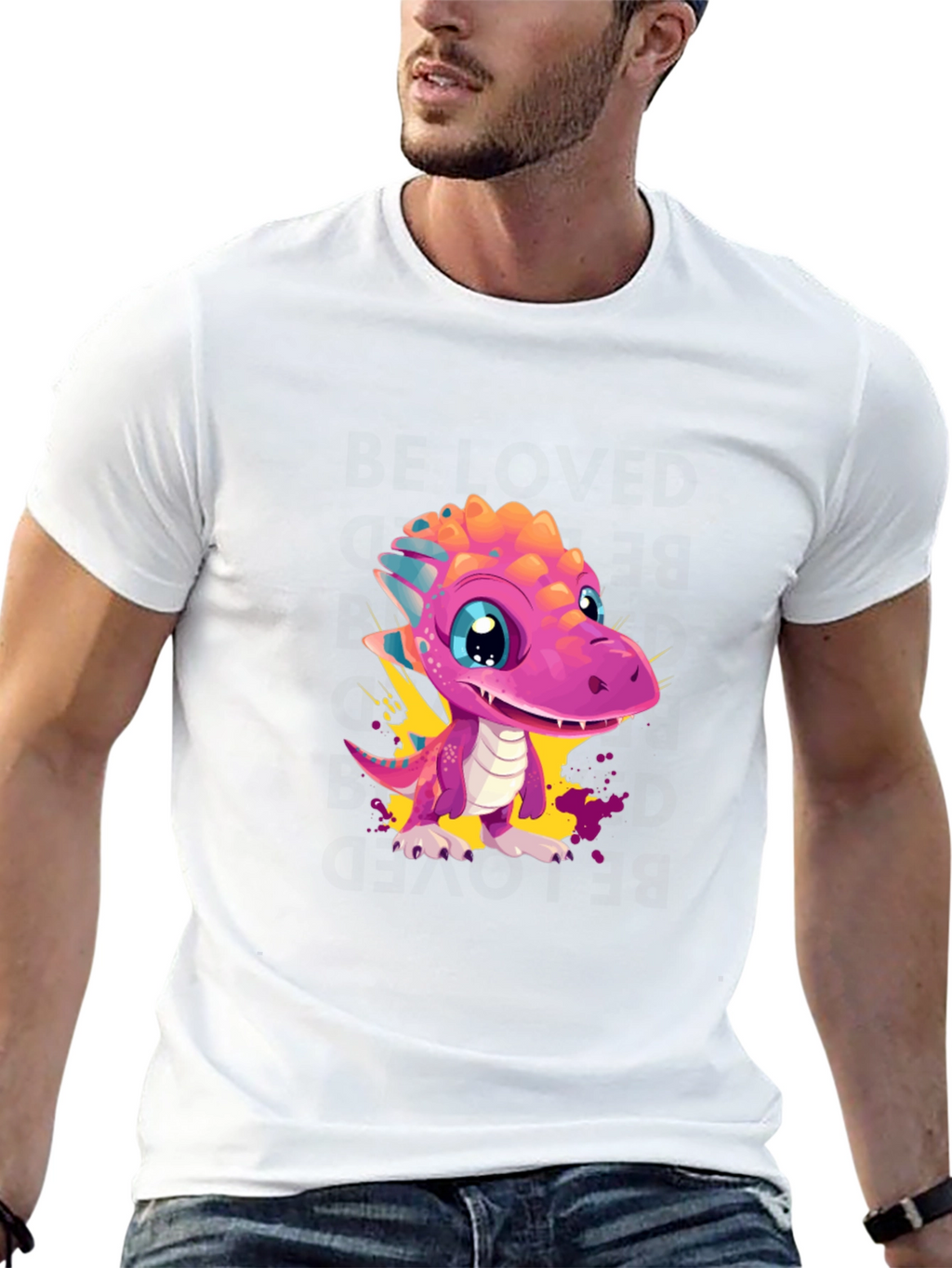 Dino T-Shirt - Fun Cartoon Dinosaur Graphic Tee