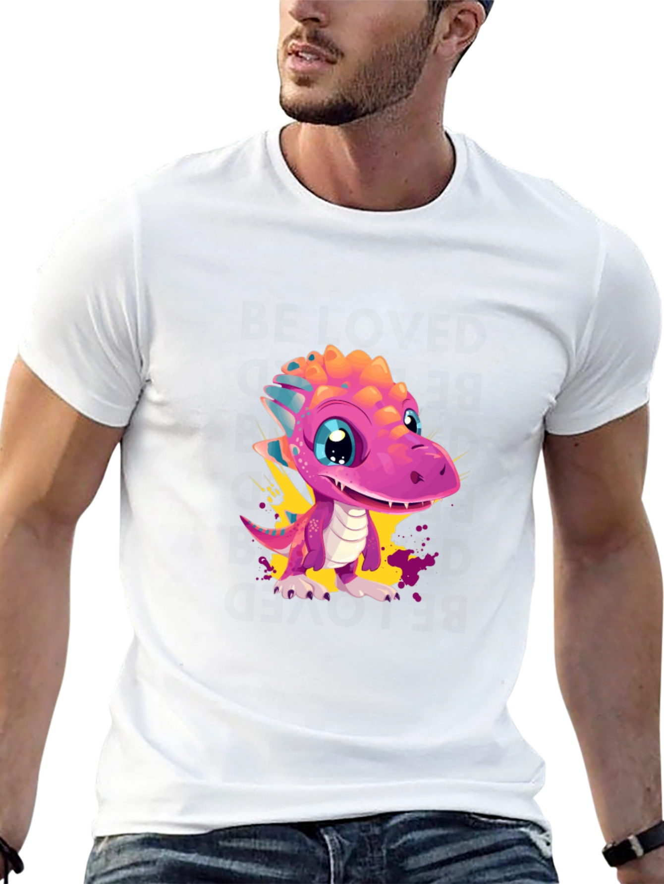 Dino T-Shirt - Fun Cartoon Dinosaur Graphic Tee