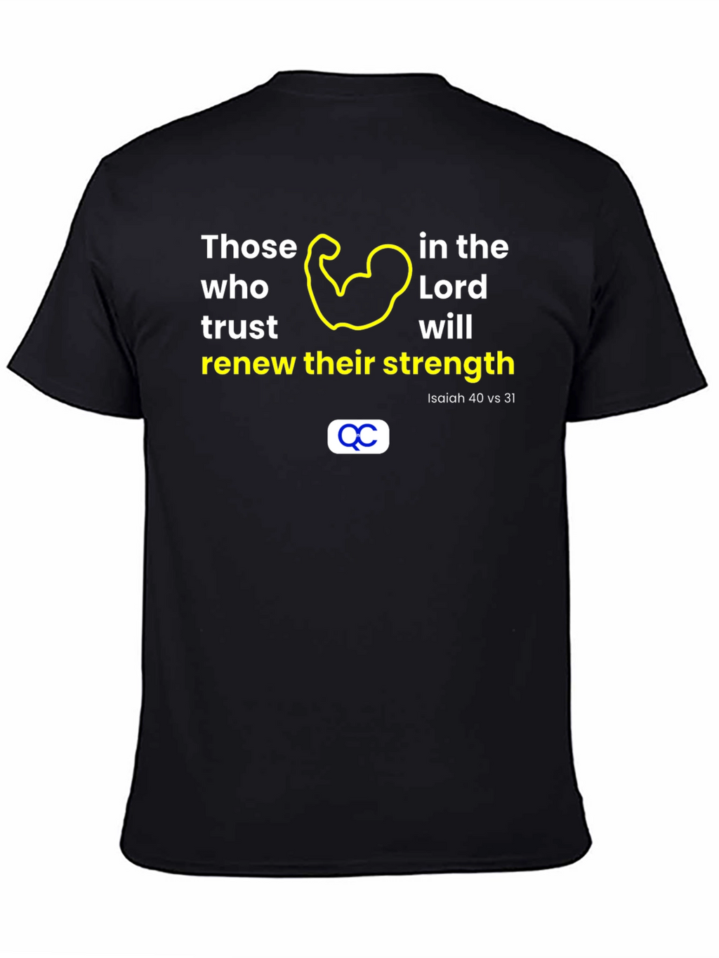Faith-Based Strength T-Shirt | Renew Your Spirit