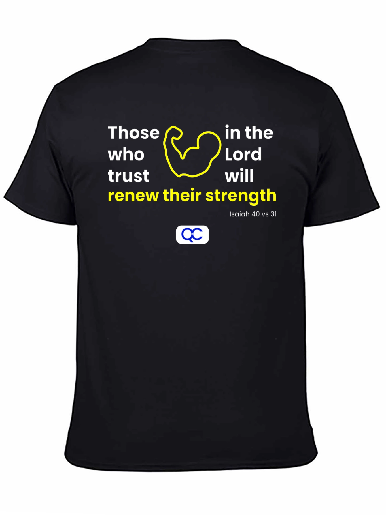 Faith-Based Strength T-Shirt | Renew Your Spirit