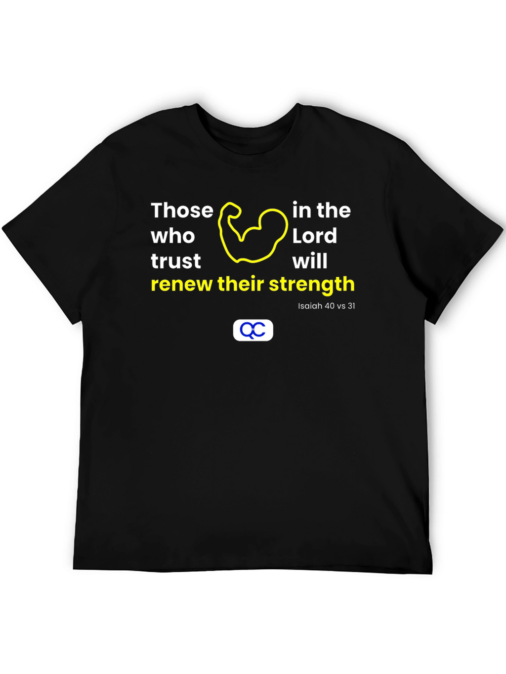 Faith-Based Strength T-Shirt | Renew Your Spirit