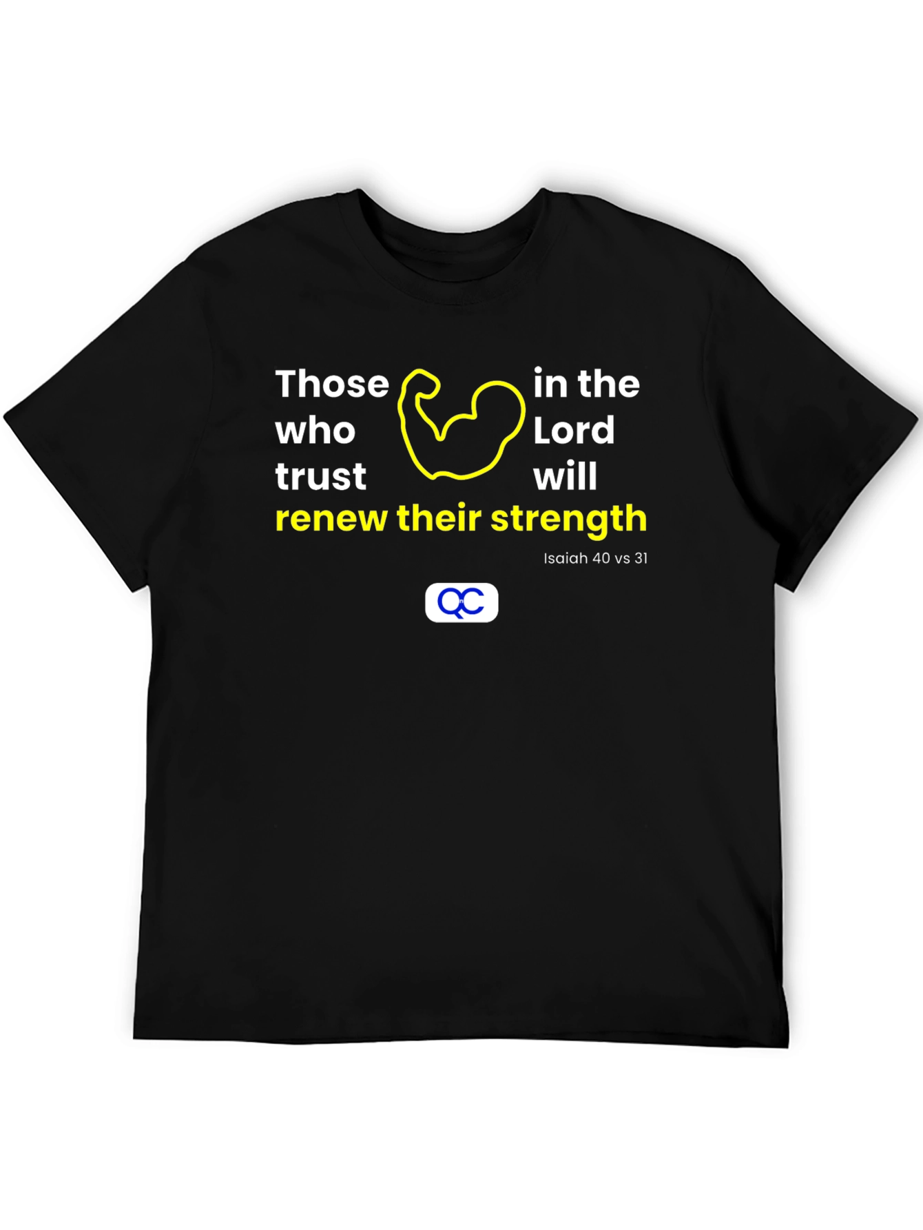 Faith-Based Strength T-Shirt | Renew Your Spirit