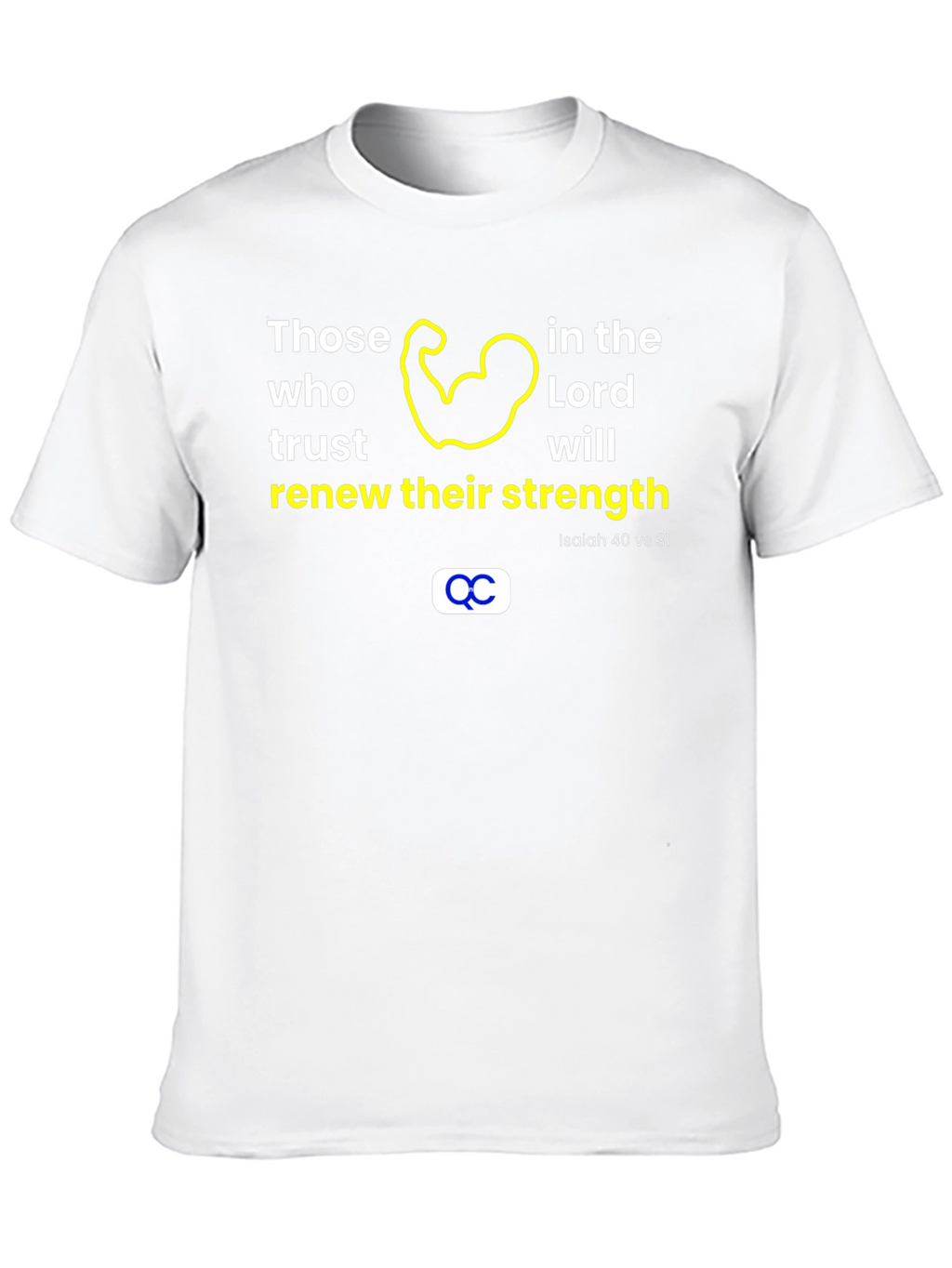 Faith-Based Strength T-Shirt | Renew Your Spirit