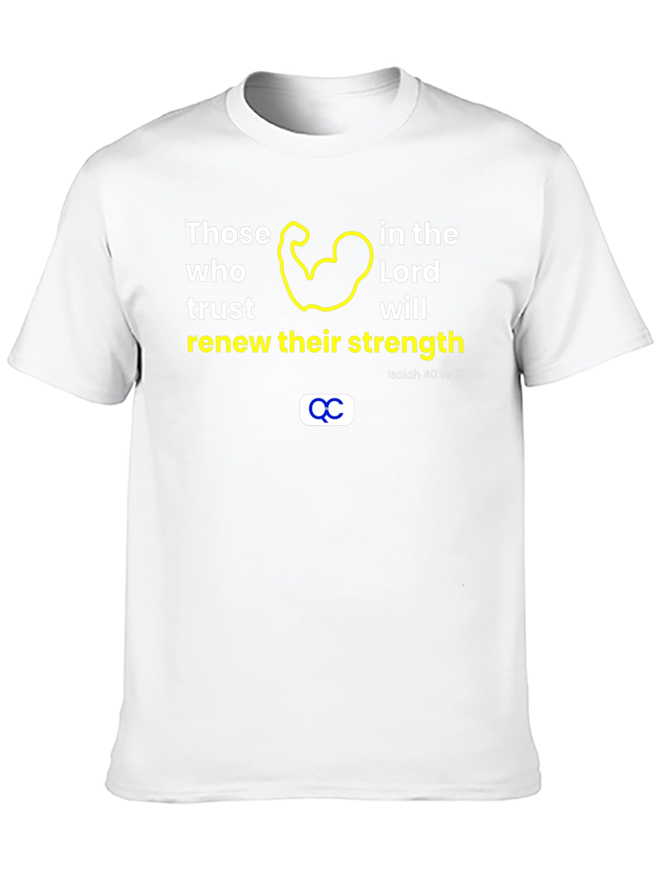 Faith-Based Strength T-Shirt | Renew Your Spirit