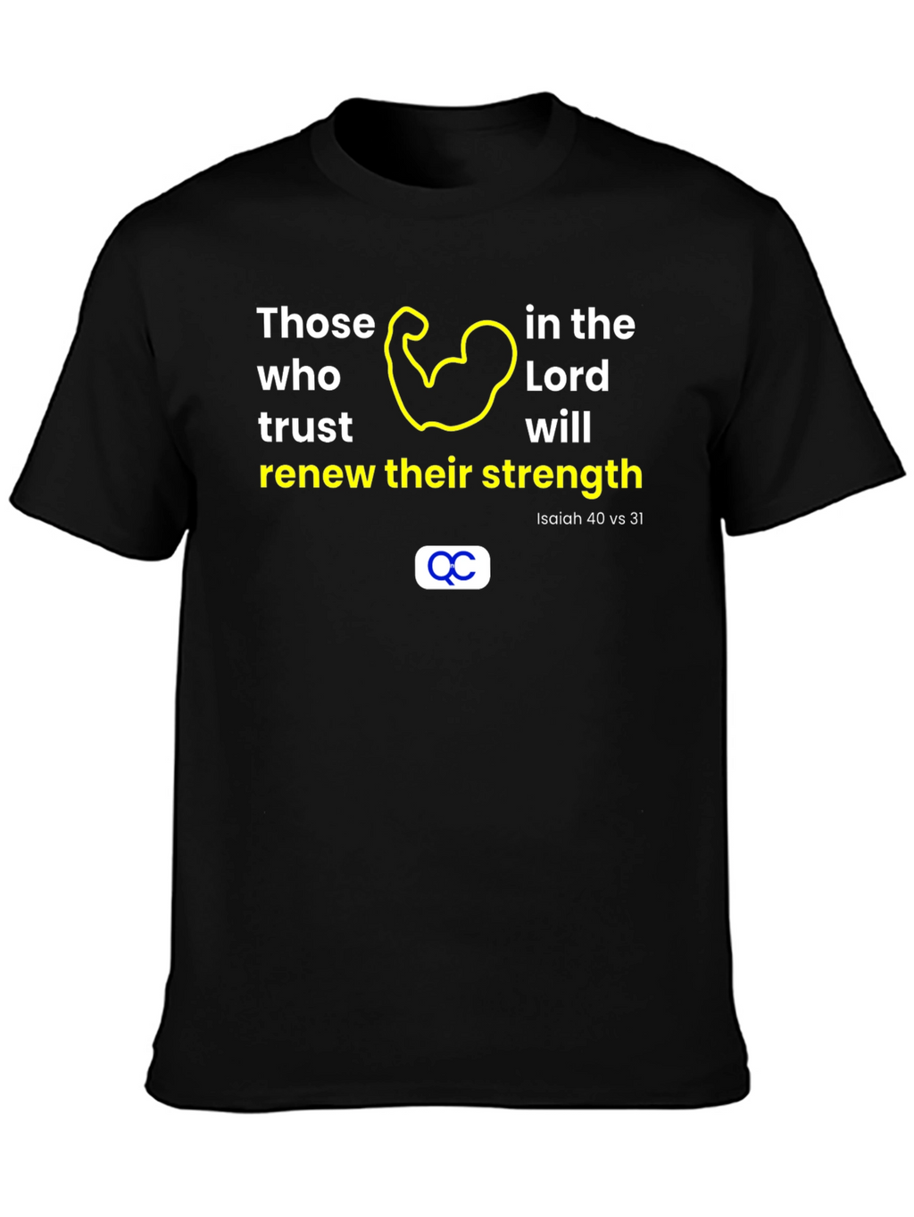 Faith-Based Strength T-Shirt | Renew Your Spirit