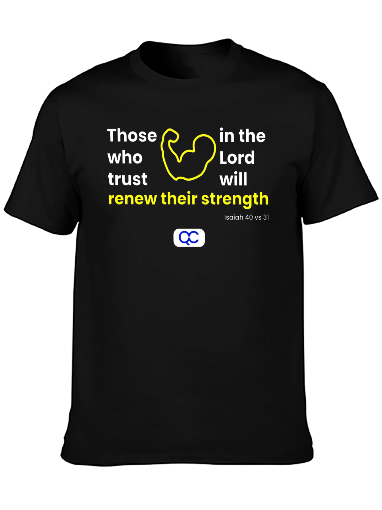 Faith-Based Strength T-Shirt | Renew Your Spirit