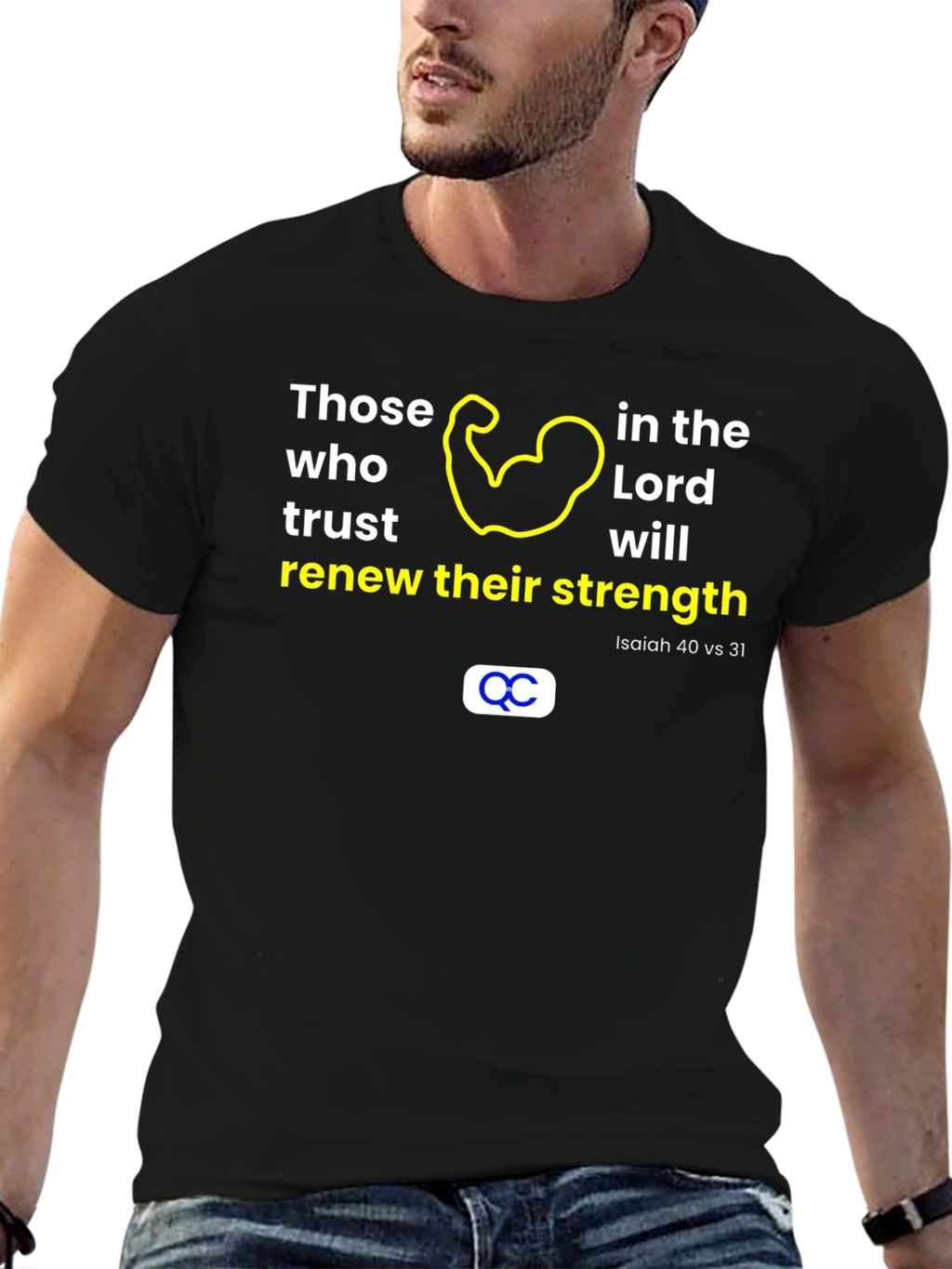 Faith-Based Strength T-Shirt | Renew Your Spirit