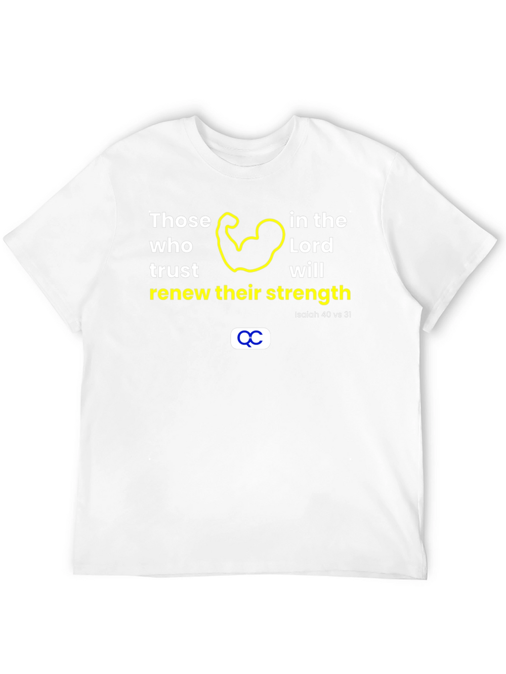 Faith-Based Strength T-Shirt | Renew Your Spirit