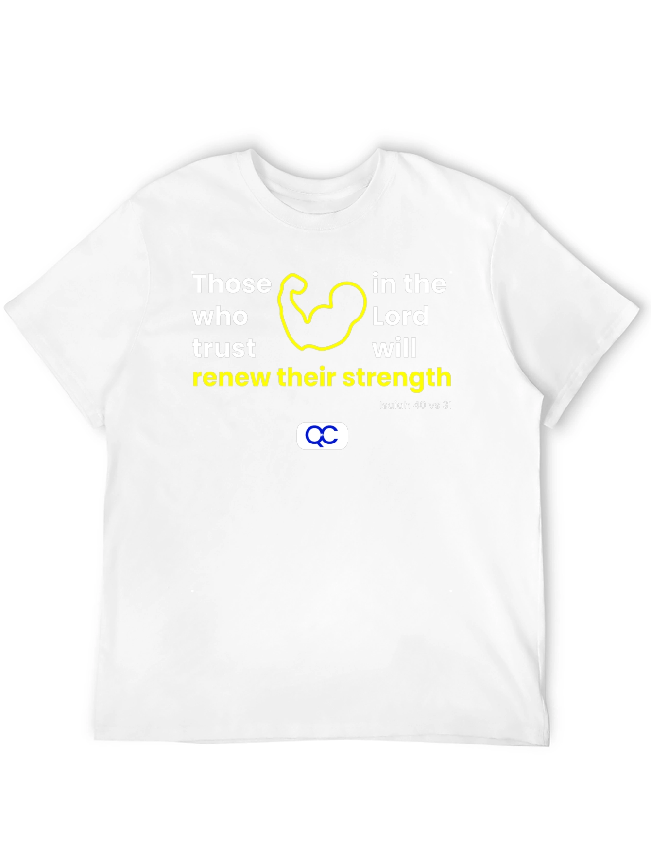 Faith-Based Strength T-Shirt | Renew Your Spirit