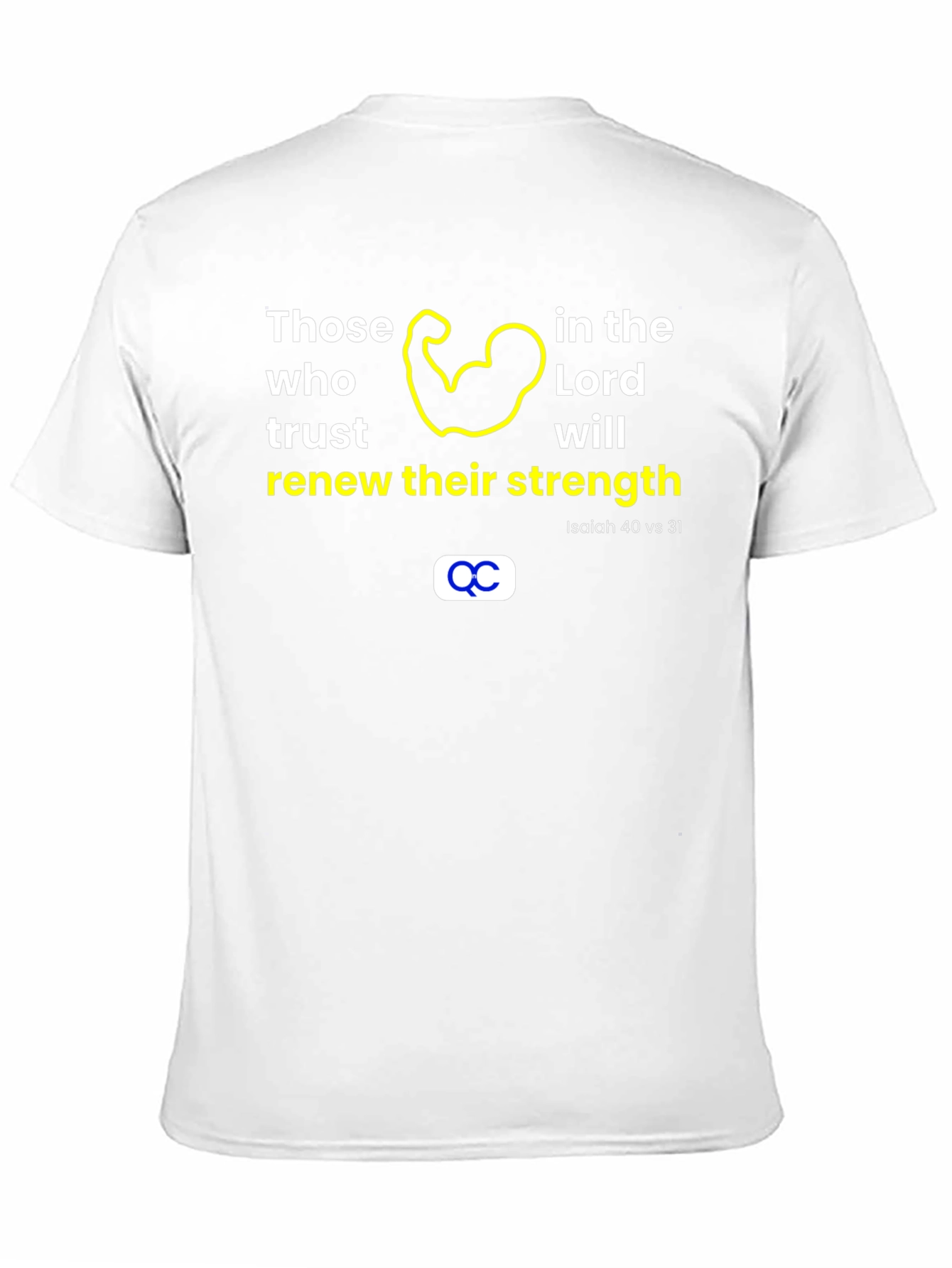 Faith-Based Strength T-Shirt | Renew Your Spirit