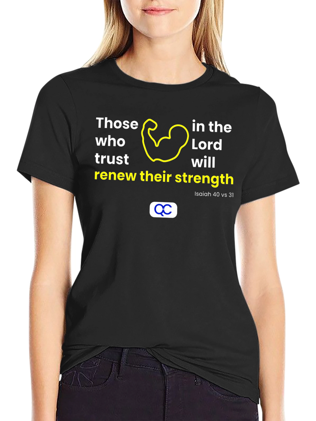 Faith-Based Strength T-Shirt | Renew Your Spirit