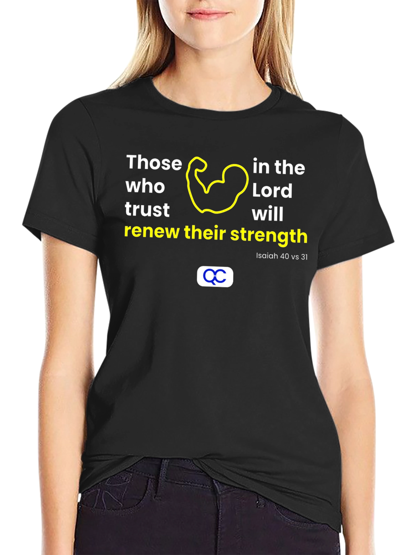 Faith-Based Strength T-Shirt | Renew Your Spirit