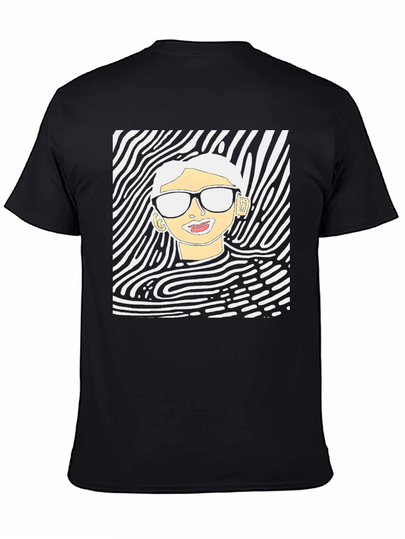 Modern Art Graphic Tee - Unique Style