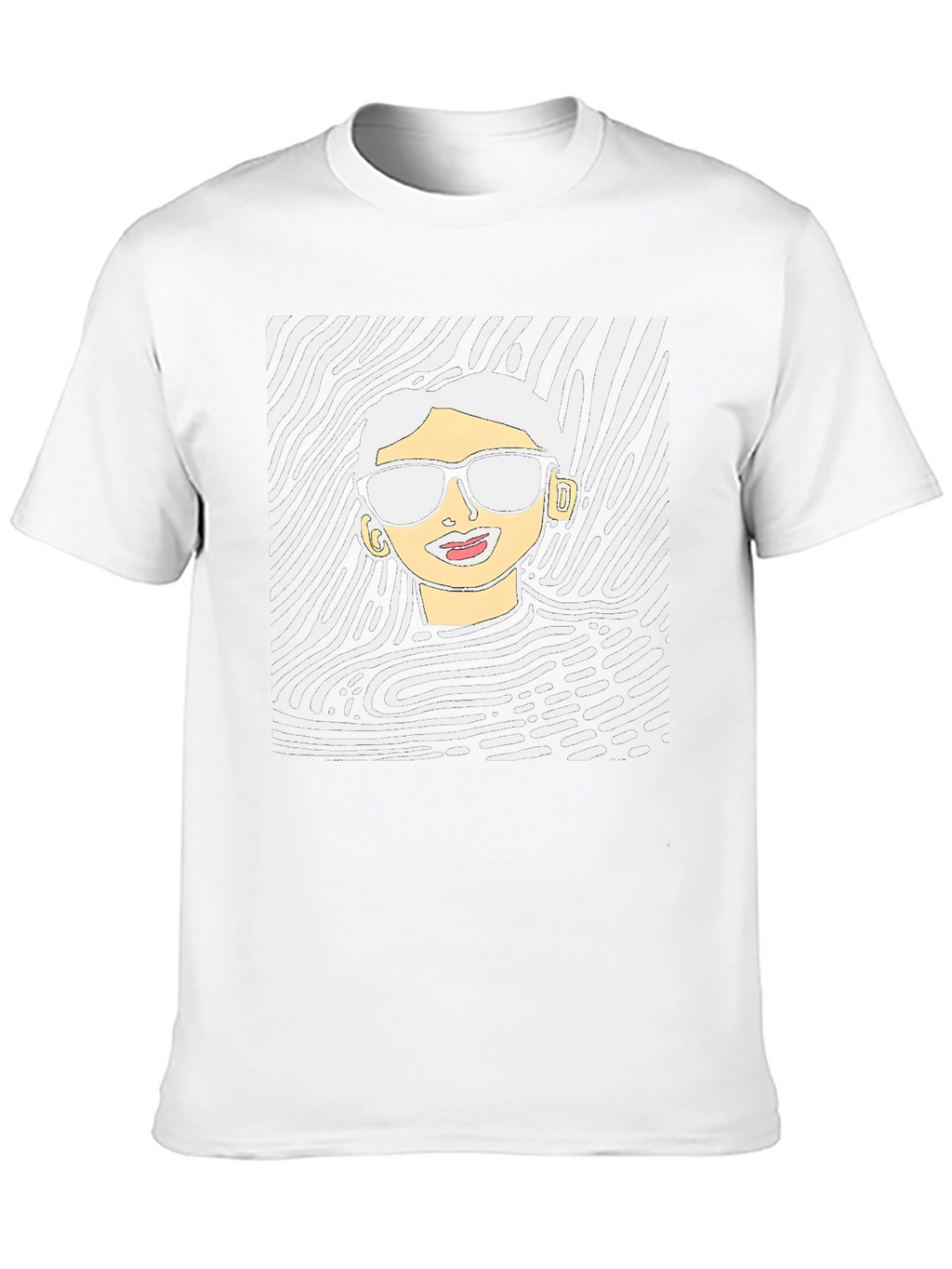 Modern Art Graphic Tee - Unique Style