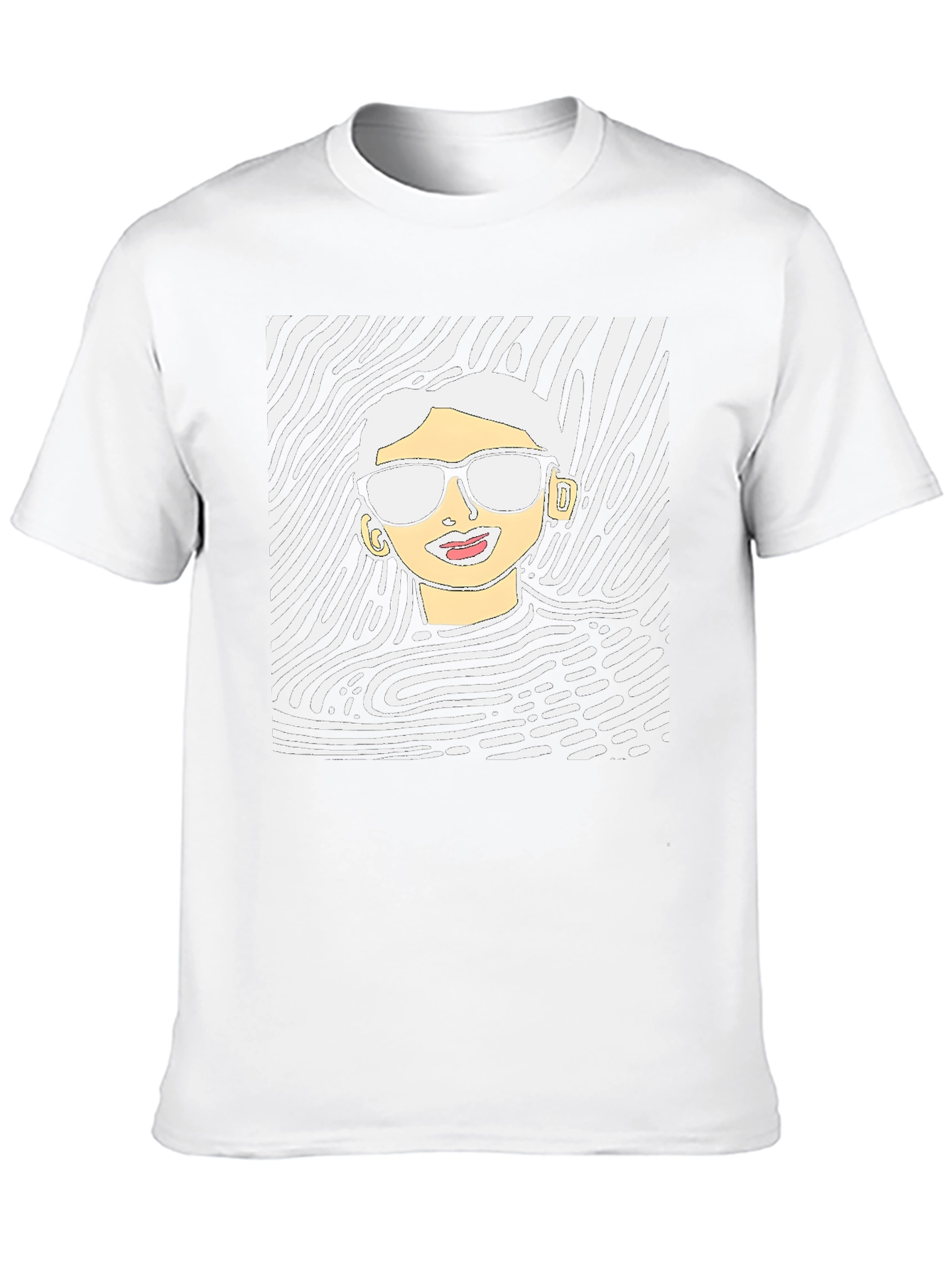 Modern Art Graphic Tee - Unique Style