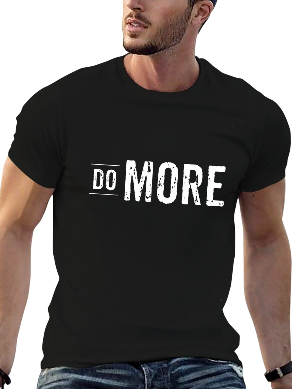 Do More Graphic T-Shirt - Motivational Mens Tee