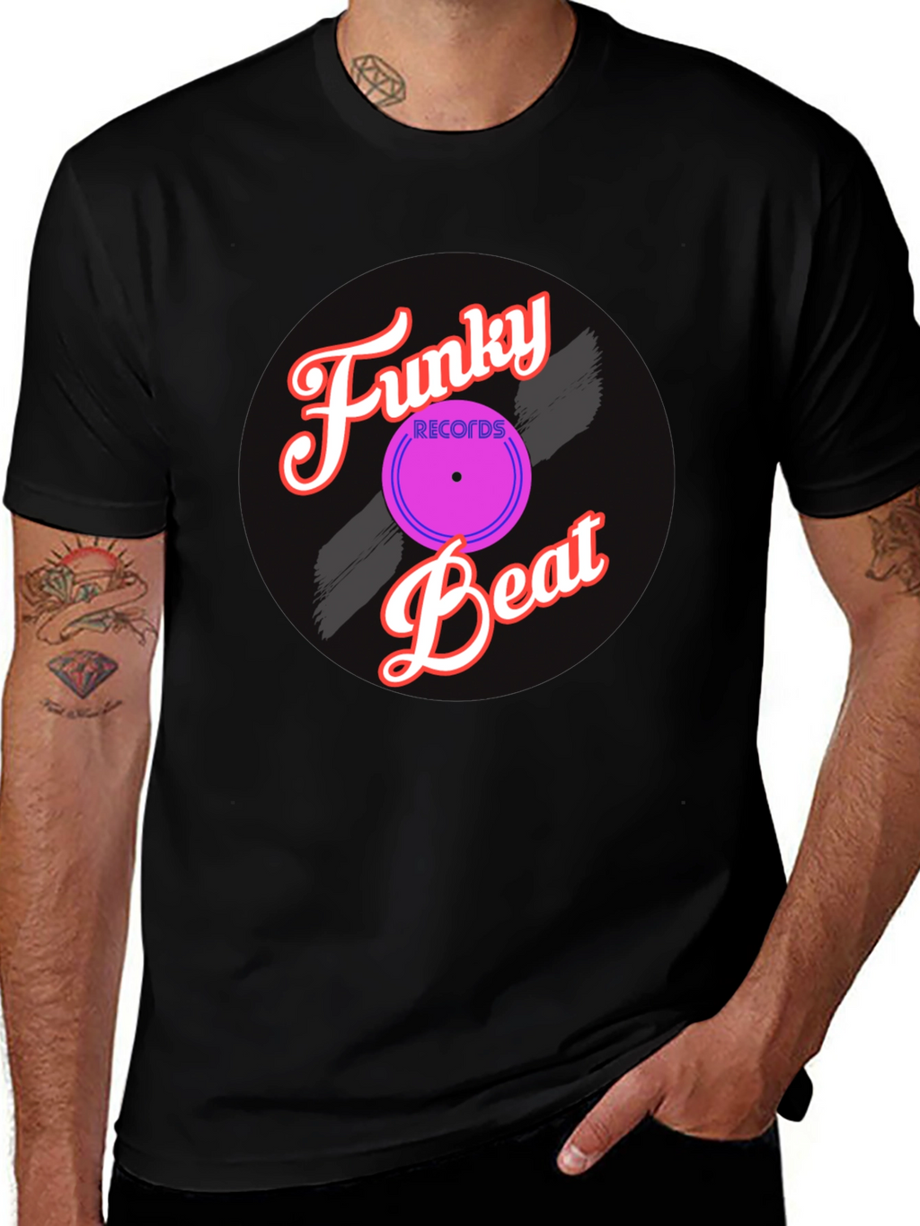 Funky Beat Records Black T-Shirt