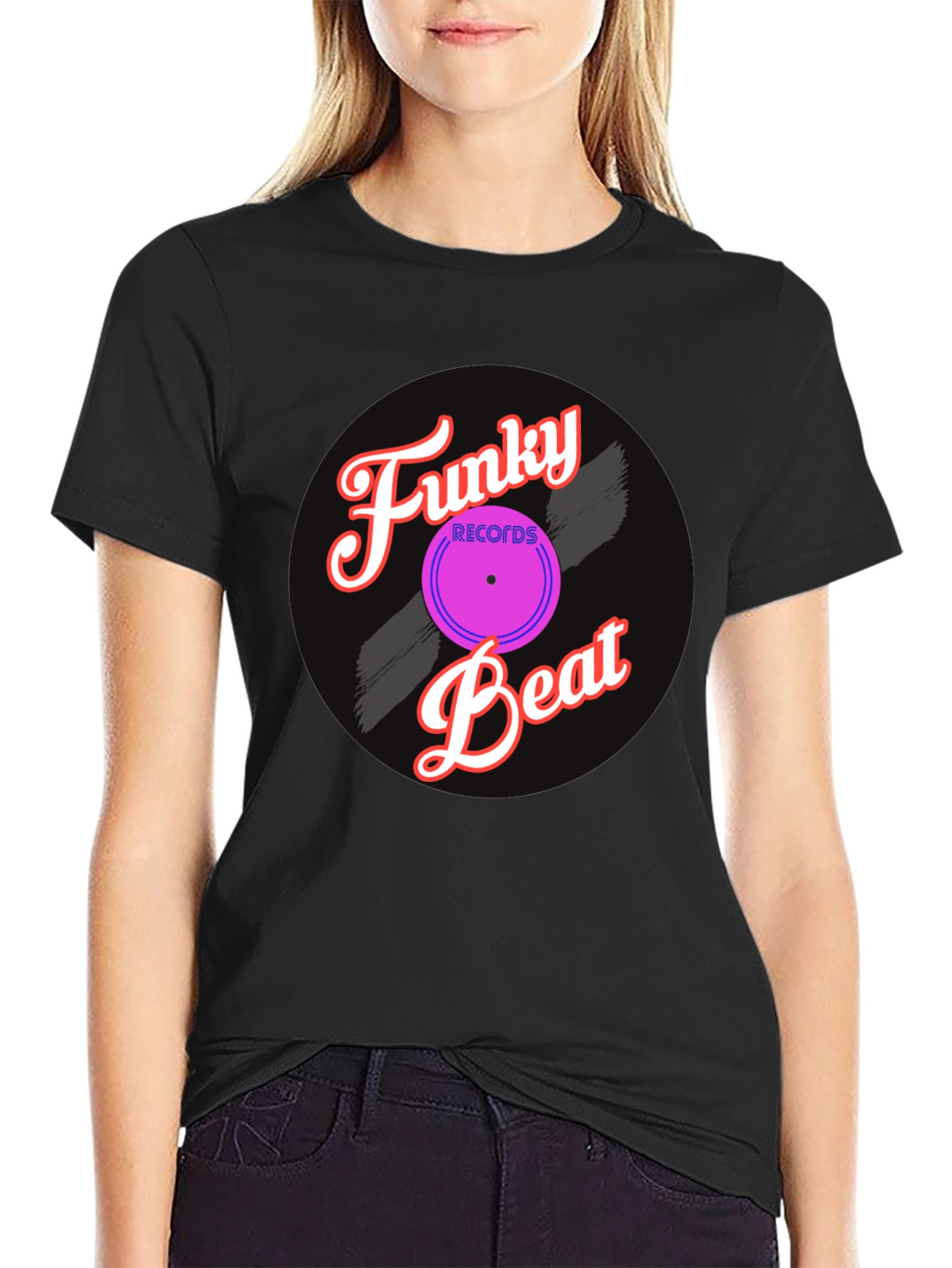Funky Beat Records Black T-Shirt