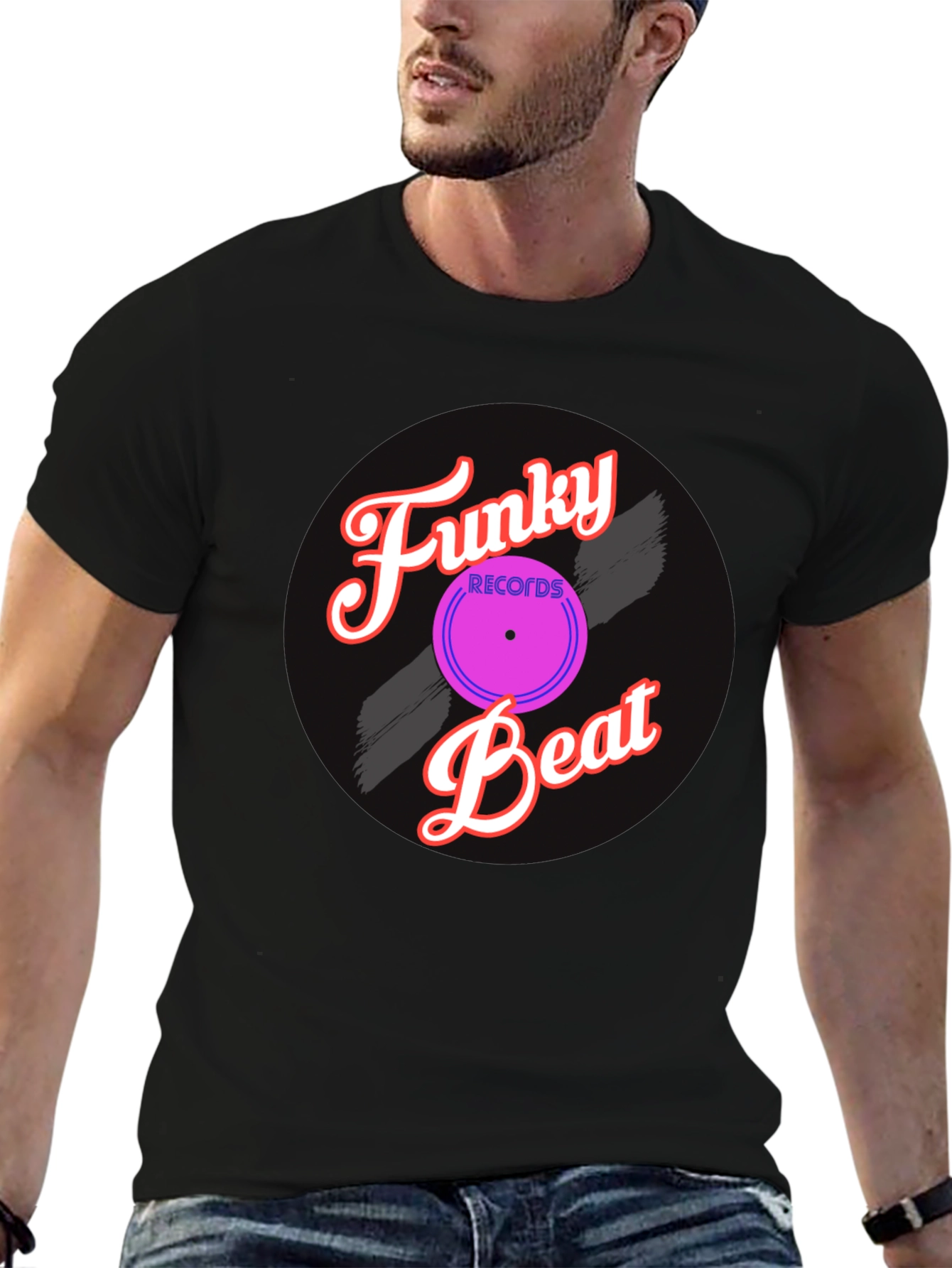 Funky Beat Records Black T-Shirt