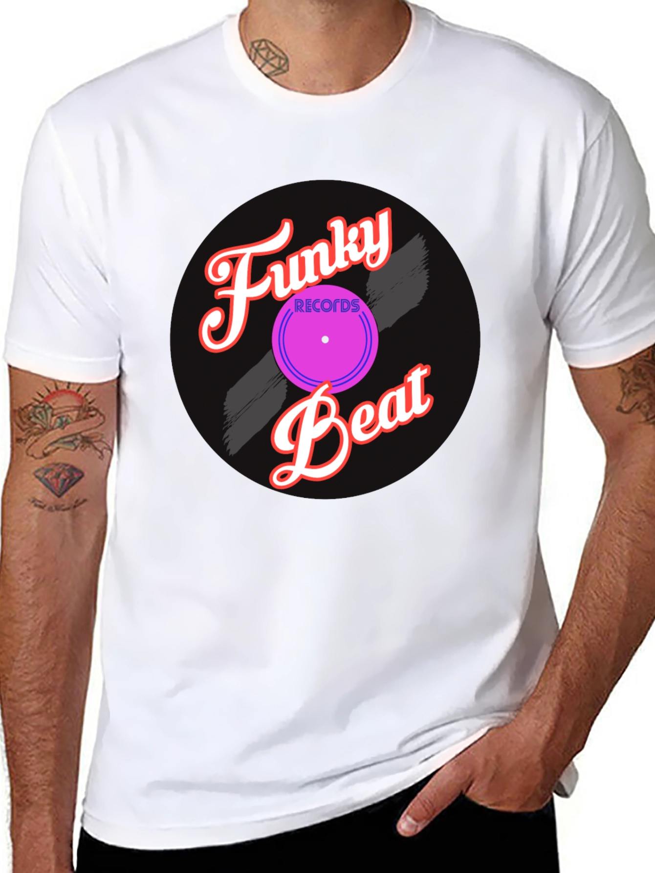 Funky Beat Records Black T-Shirt